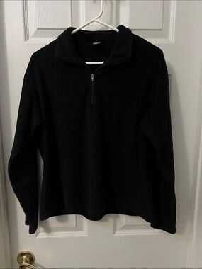 Patagonia Black Half-Zip Fleece Pullover